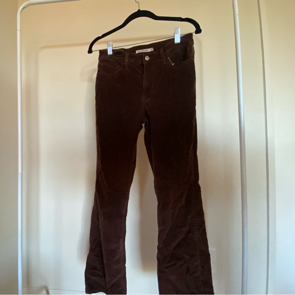 LEVIS BROWN BOOTCUT CHORDS
